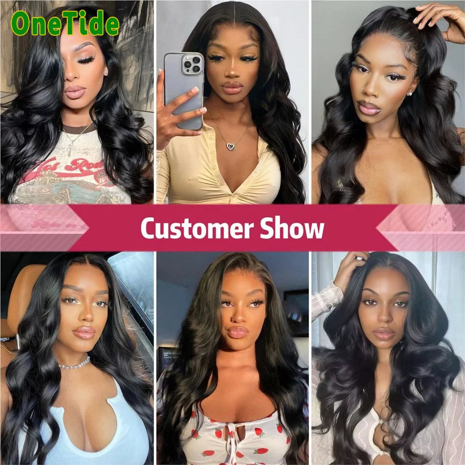 Body Wave Human Hair Bundles Human Hair Brazilian Body Wave Bundles Human Hair 3 Bundles Natural Color Hair Extensions for Women